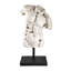 Sculpture mâle torse sur pied