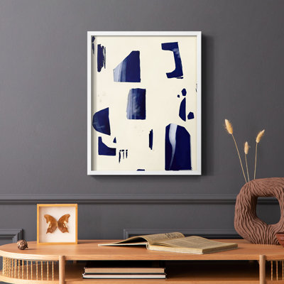 «Fragment Abstraction I», reproduction encadrée - bois massif