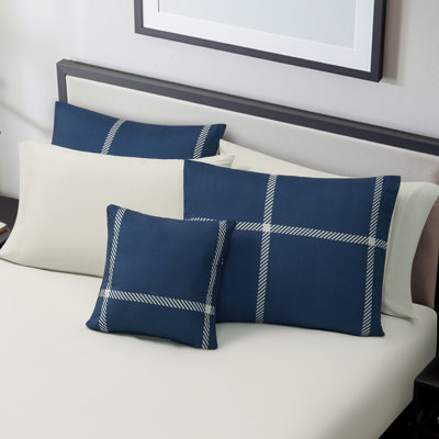 The Sheet Lab Window Pane Check Bed-in-a-Bag Comforter Set