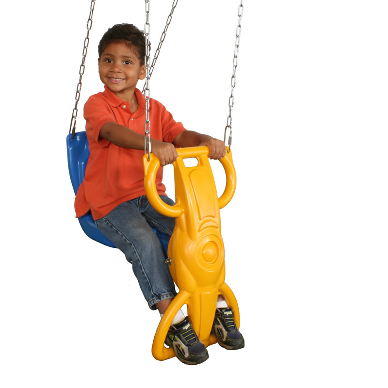 Sibgle Child Glider Swing with Chains