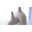 Stretch Vase-Cream Stone-Lg