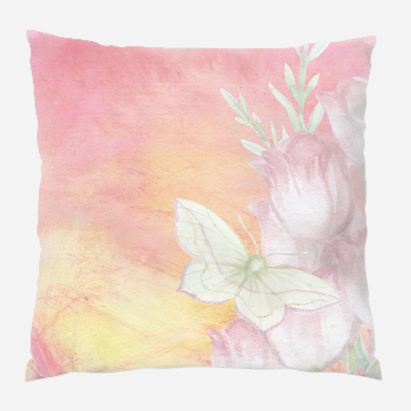 Widman Throw Pillow, Indoor, Microsuede