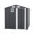 6X8ft Outdoor Steel Storage Shed With Clear Window, Lockable Doors, Compact Metal Tool Shed For Garden, Backyard, Patio, Utility, And Bike Storage-125097129