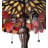 58.63'' Black Traditional Floor Lamp Set