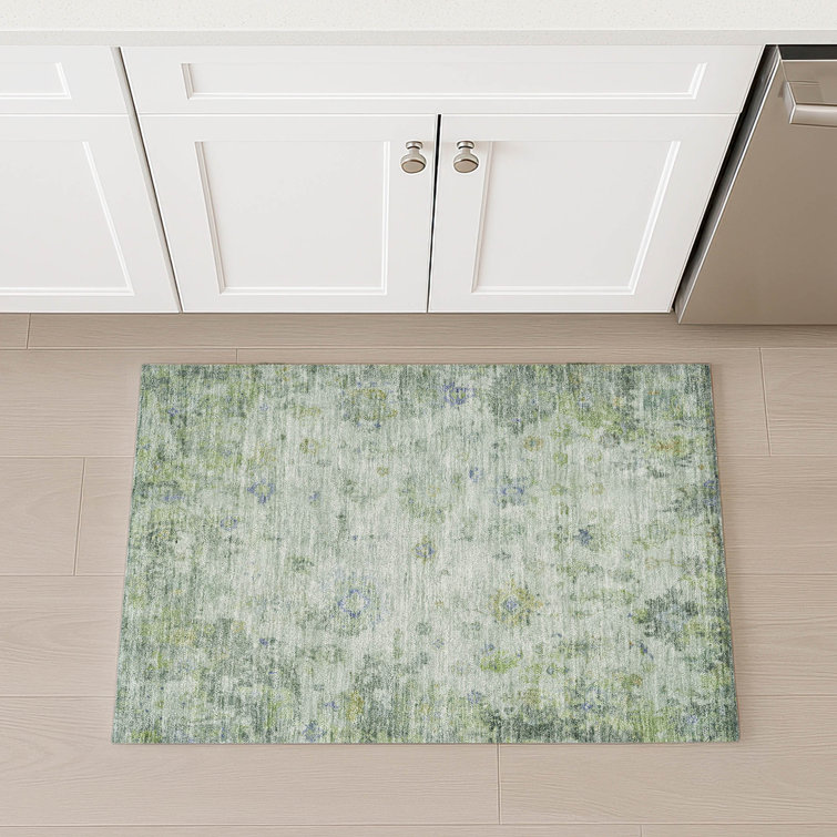 Machine Washable Indoor/Outdoor Emelia ACN2301 Global Rug