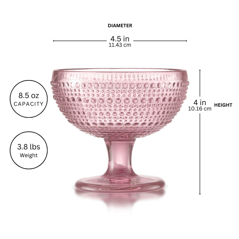 Bol à bonbons / noix Namiya , Rose, 8.5