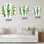 Tropical Banana Leaves - horloge murale-60327026