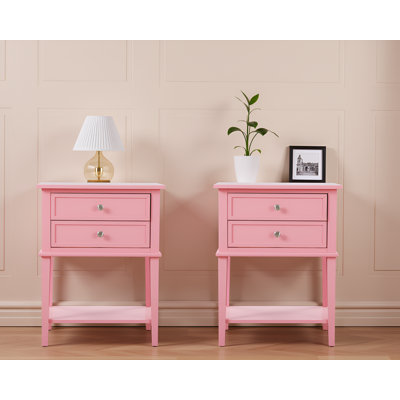 Ensemble de 2 tables de chevet Zeist