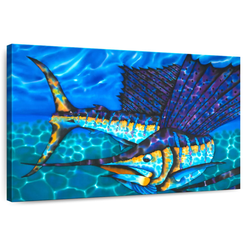 Atlantic Sailfish, 20" H x 30" W