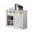 1Pc Sofa Table Living Room Side Table W Drawers Barnyard Design