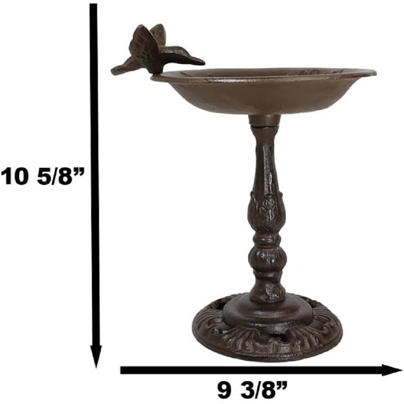 Statue de jardin colibri sur fleur Steib