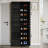 70.8" Tall Shoe Cabinet Black