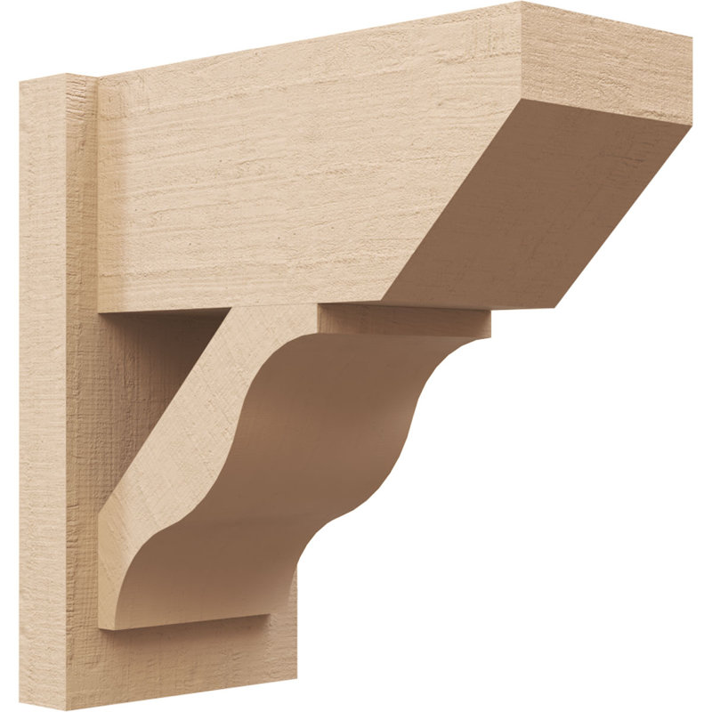Bois de cèdre brut Funston Slat, H 16 po x l 8 po x P 16 po