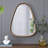 Irrgeular Mirror with Wood Frame