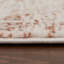 Carmel Modern Abstract Cream/Orange Area Rug-113735525
