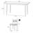 4 - Person White Rectangular Sintered Stone Stone Tabletop Dining Table Set