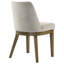 Chaise d'appoint rembourrée, ensemble de 2
