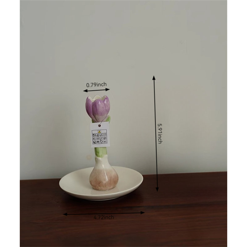 Bougeoir artistique, Mauve