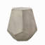 Table d'appoint d'extérieur, gris clair