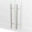 Armoire de rangement murale empilable, P 11,81 po x l 31,50 po x H 29,92 po, blanche