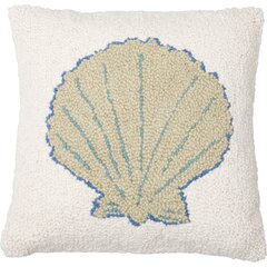  Sioloc Shell Pillows,Seashell Shaped Accent Throw