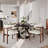 Maxwell Modern Round Dining Table for 4-6 with Tempered Glass Tabletop, Carbon Steel Base Pre-Assembly-967176770-967176831-967176830