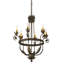 Greenbriar Oak 6 - Light Chandelier