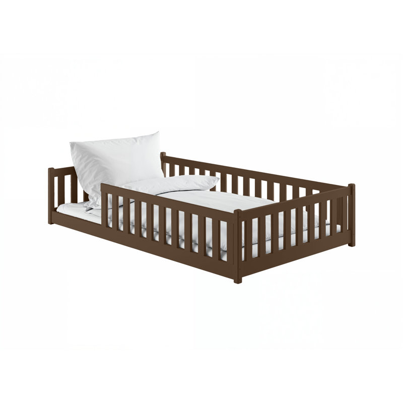 Emina Bed Frame, Dark Chocolate