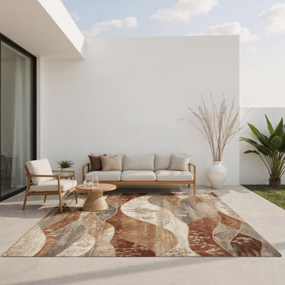 Tapis intérieur et extérieur Oasis Lines