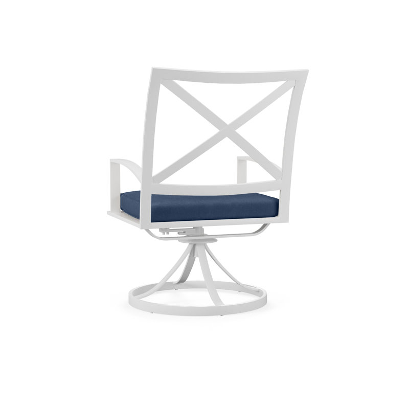 Bristol Outdoor Dining Armchair, Spectrum Indigo Sunbrella®