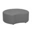 Pro Series Upholstered Crescent Ottoman 12" Height-101933900