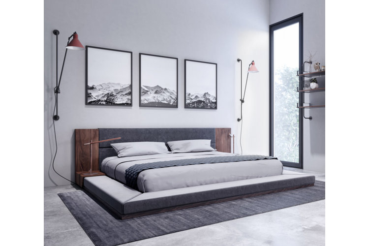 Defalco Low Profile Platform Bed