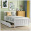 Lit plateforme simple avec deux tiroirs-2101184159
