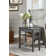 Carbin End Table with Drawer and Shelves