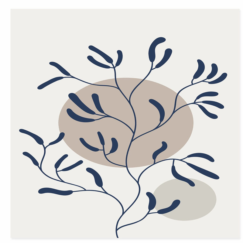 «Botanical Bohemian Dreams II», reproduction d'art sans cadre, H 24 po x l 24 po
