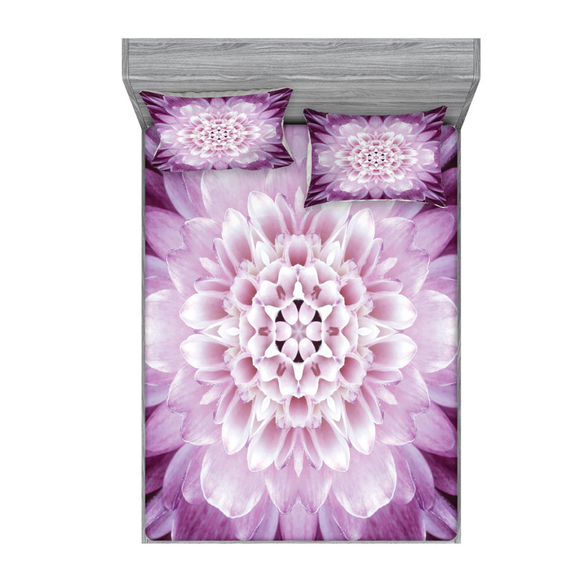 Microfiber Sheet Set, Queen Sheet Set with Fitted Sheet