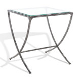 Glass End Table