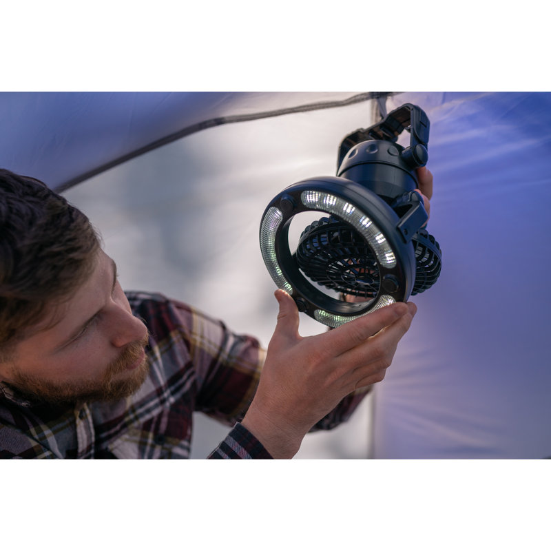 Lanterne de camping 18 lumières avec ventilateur Stansport