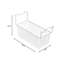 71 po. Congélateur de présentation de crème glacée commerciale, 20 pieds cubes pi. MCF-20C