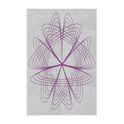 Violet Tapis décoratif