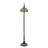 60.5"H Tiffany Hanginghead Dragonfly Bridge Arm Floor Lamp