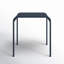 Abra 28" W x 28" D Square Steel Outdoor Dining Table-499675123