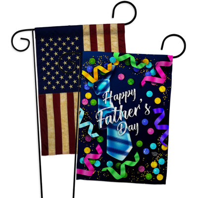 Drapeau de jardin en polyester 18,5 x 13 po Home Decor Home
