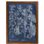 «Besler Leaves in Indigo I» par Paul Cezanne - reproduction d'art encadrée-623704549-623704545