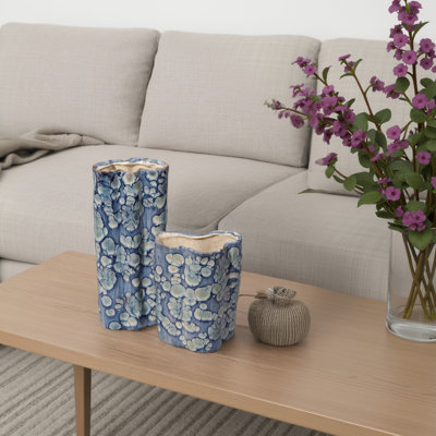 Ensemble de 2 vases à fleurs Gipo