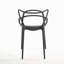Chaise en plastique 4 pièces-2030303466