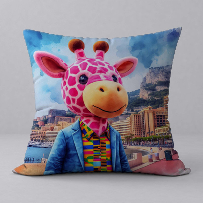  Coussin abstrait réversible Abstract