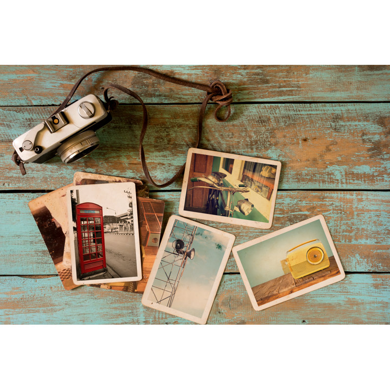 Retro Photo by Jakkapan21 - Wrapped Canvas Print, 30cm H x 46cm W x 3.8cm D