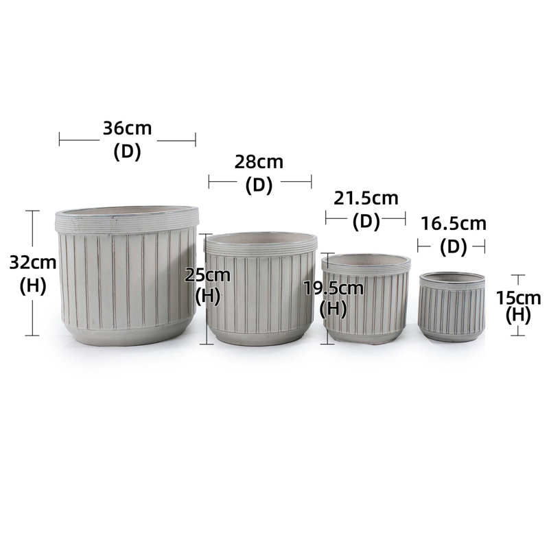 Pots de fleurs en céramique de haute qualité