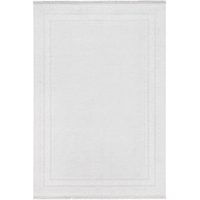 Tencel Striped Indoor Rug